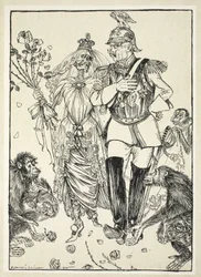 Marriage de Convenience, Illustration aus The Kaiser